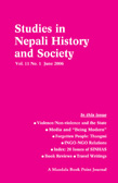 Studies in Nepali History and SocietyI(SINHAS): Vol.11, No.1 June 2006 - Pratyoush Onta, Mark Liechty, Seira Tama -  SINHAS Journal